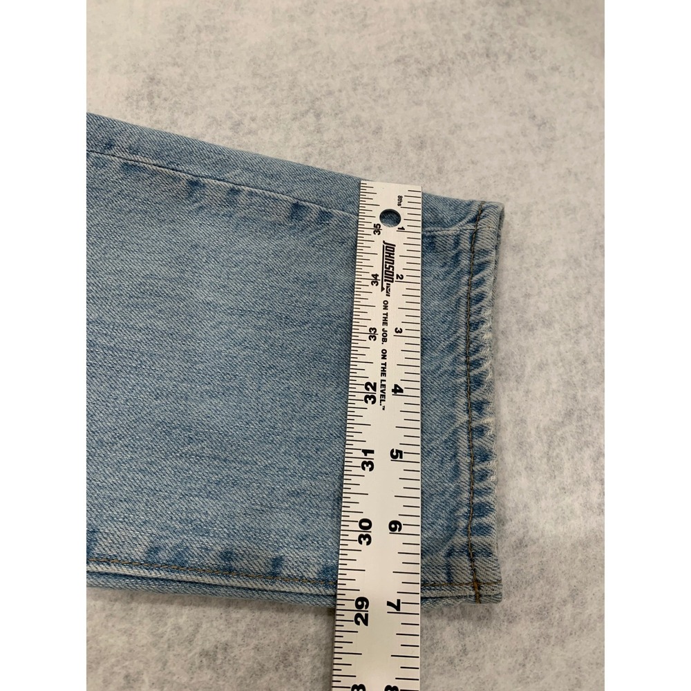 Madewell Womens Perfect Summer Jean 29 Light Blue Coastal High Rise Tapered Leg - Picture 11 of 12